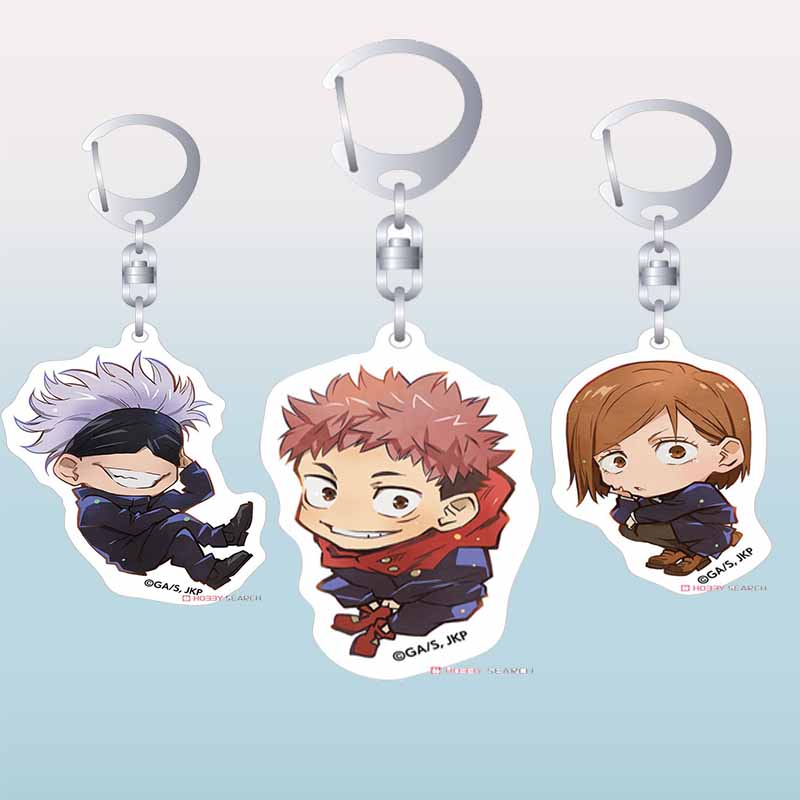 Jjk Anime Merchandise - พวงกุญแจอะคริลิคสำหรับแฟนคลับอนิเมะ Jjk Yuji Itadori Satoru Gojo