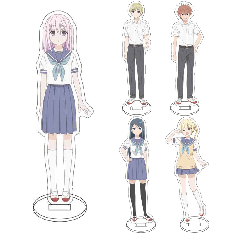 Anime Manga Merchandise - อนิเมะขนาด 16 ซม. คาชิวะดะที่ไม่สามารถแสดงออกได้ และโอตะที่สามารถแสดงออกได้ ‌