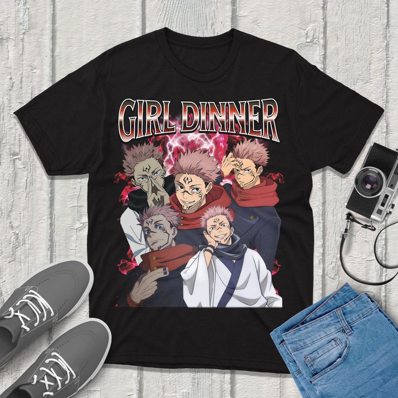 Jjk Anime Merchandise - Sukuna Jujutsu-Kaisen เสื้อยืด Streetwear คุณภาพระดับพรีเมียมเครื่องแต่งกาย fanmerch