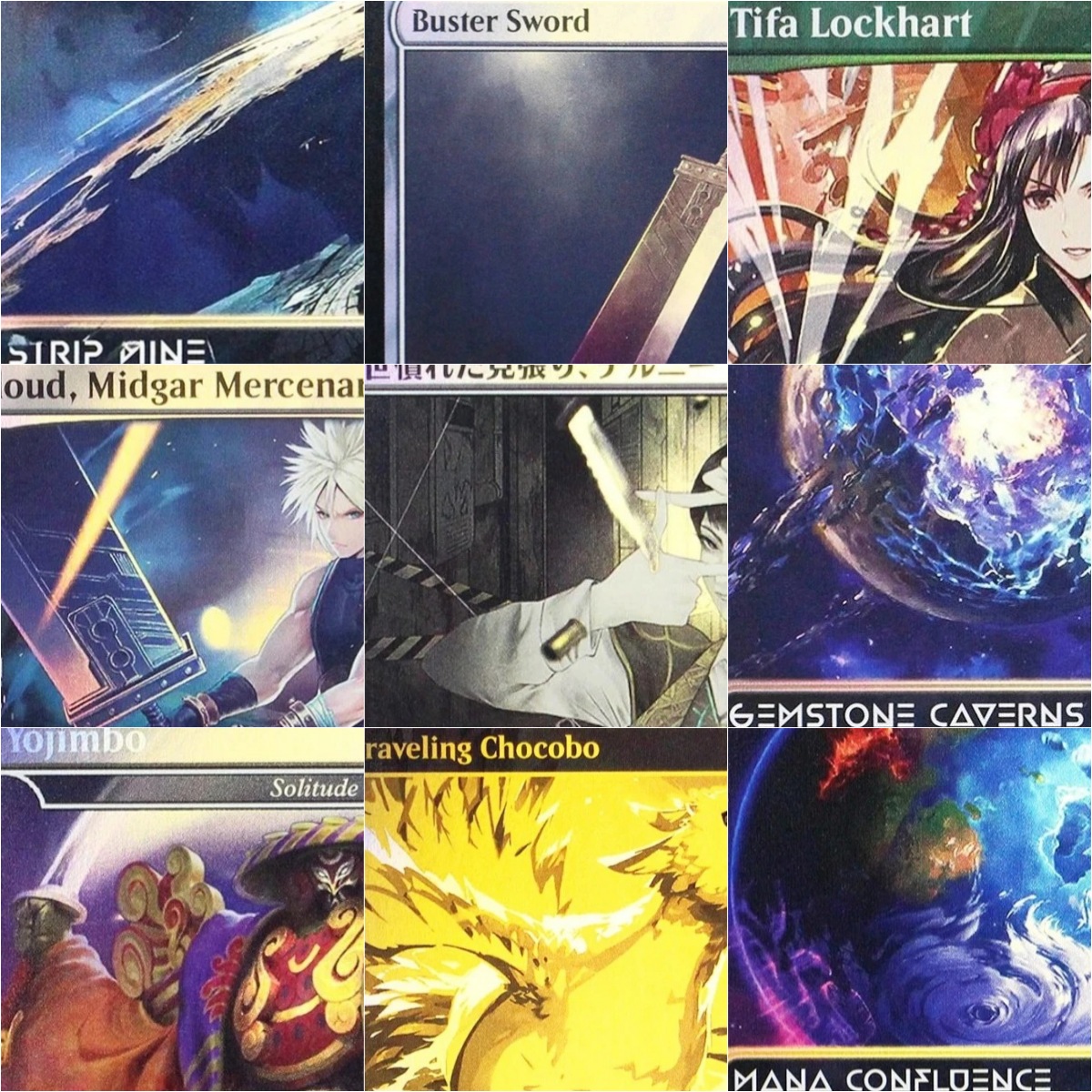 Themed Playing Card - การ์ดฟอยล์ 'โยจิบง/แมกัสซิสเตอร์ส/บัสเตอร์ซอว์ด' TCG แบบกำหนดเอง การ์ดพร็อกซีคุณภาพสำหรับเกม การ์ดเล่นเกม