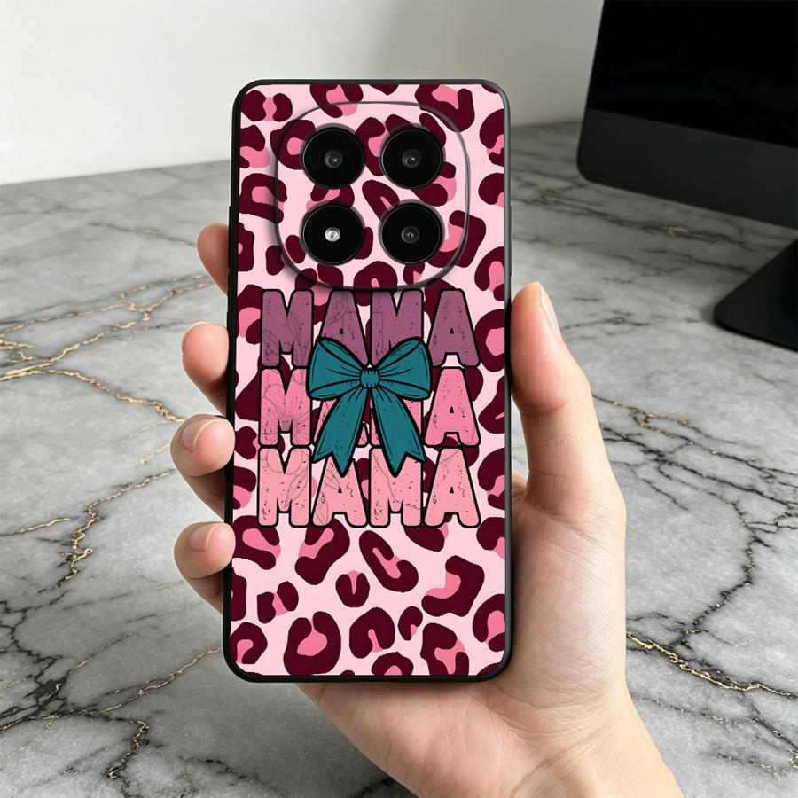 Lanyard Anime Logo - เคสโทรศัพท์ลายเสือดาวสีชมพูสำหรับ Xiaomi Redmi Note 15 Pro
