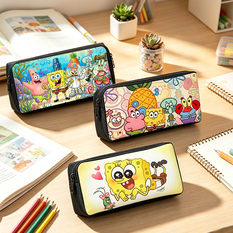 กระเป๋าดินสอสปอนจ์บ็อบ ลายการ์ - Anime Merchandise For Sale บทวิจารณ์และราคา