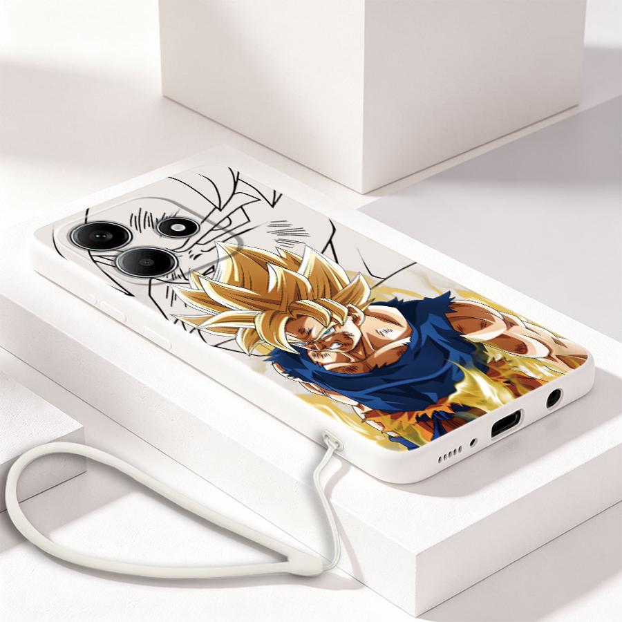 เคสโทรศัพท์แบบนุ่มสำหรับ Xiaom - Lanyard Anime Logo บทวิจารณ์และราคา