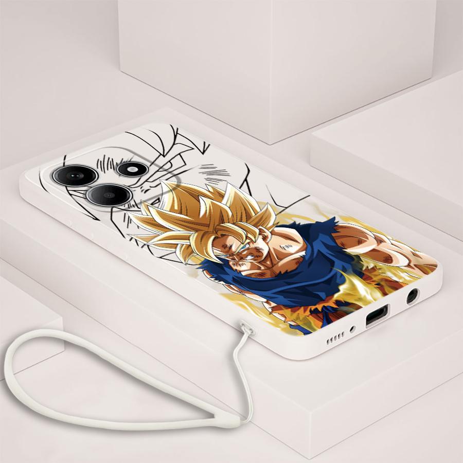 เคสโทรศัพท์แบบนุ่มสำหรับ Xiaom - Lanyard Anime Logo บทวิจารณ์และราคา