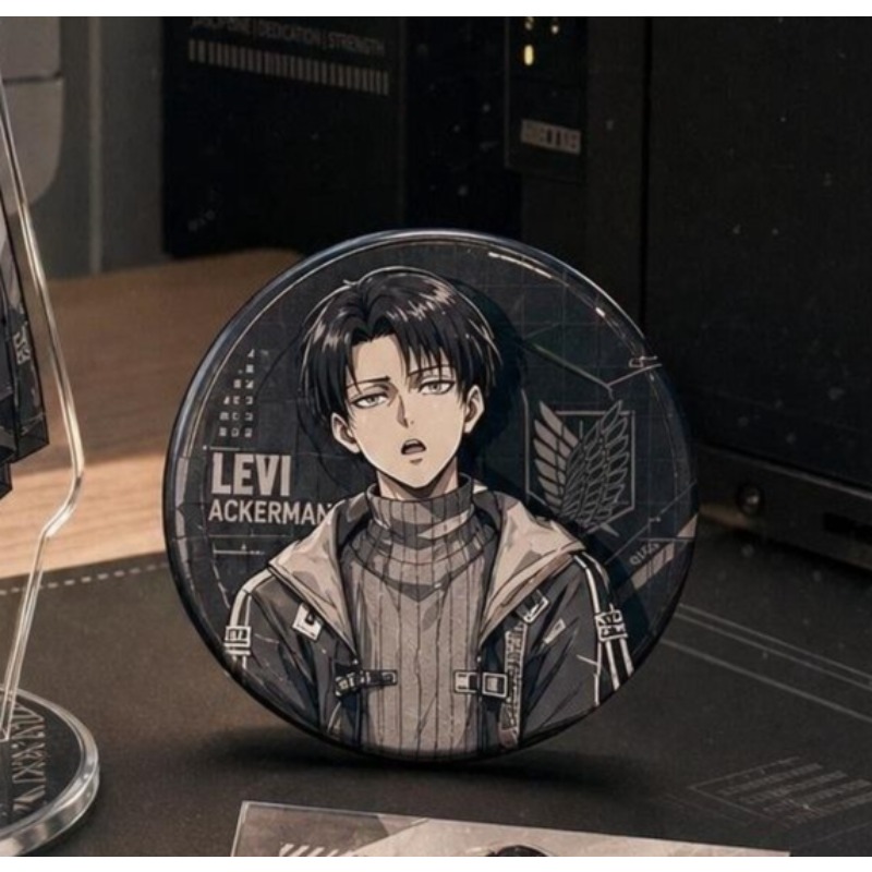 ชุดป้ายอะคริลิคตั้งโต๊ะลายเลวี - Windbreaker Anime Merchandise บทวิจารณ์และราคา