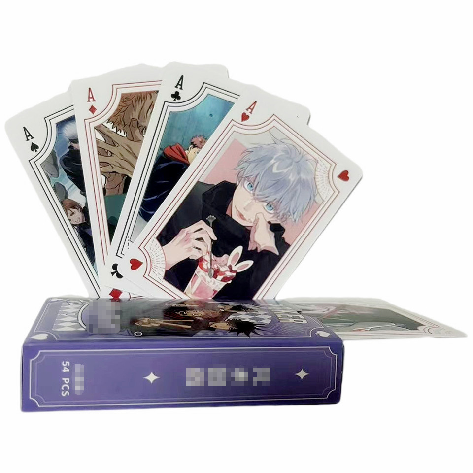 จูจุสึไคเซ็นเล่นไพ่โป๊กเกอร์เก - Themed Playing Card บทวิจารณ์และราคา