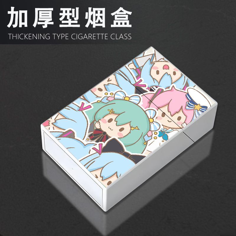 กล่องบุหรี่พลาสติกหนา ลายฮัตสึ - Manga Storage Box บทวิจารณ์และราคา